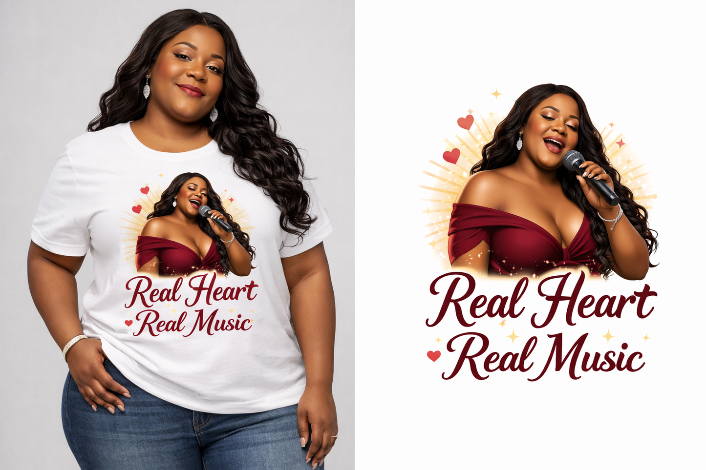 Real Heart. Real Music.™ Tee