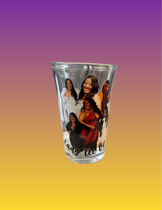 Custom UV DTF Shot Glass