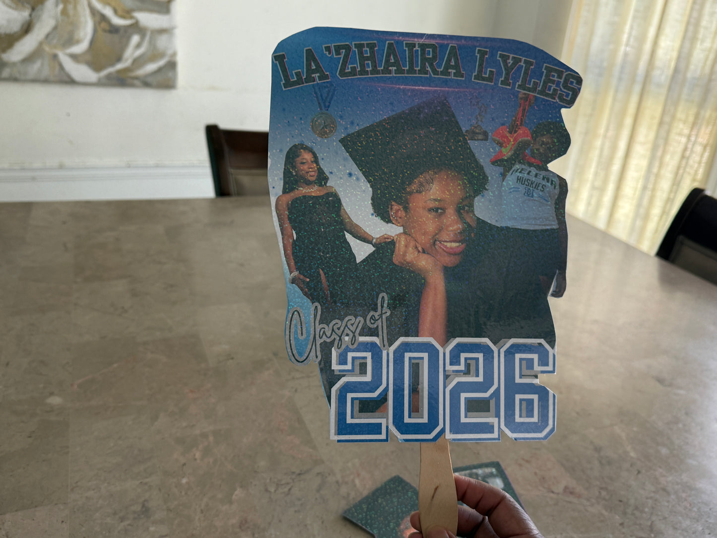 CUSTOM GRADUATION FANS (Minimum 5 Fans)